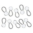 10Pack White Collar Extenders Elastic Extenders For Dress