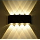 thumbnail image 1 of Aplique LED moderno para interior/exterior IP65 resistente al agua 8W, punto inferior, aluminio, 1 of 5