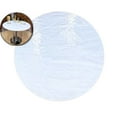 thumbnail image 1 of Dvruxg Nappe Transparente en PVC, Protecteur de Nappe Ronde Imperméable, Jupe de Table en Vinyle Transparent pour Restaurants et Réunions de Famille, 1 of 5
