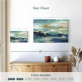 thumbnail image 4 of Elephant Stock Sea Isle I Wall Art - Horizontal Canvas Wall Art - Living Room Wall Decor - Abstract Canvas - Blue And Turquoise Decor By Nan - 24" x 16", 4 of 7