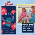 thumbnail image 3 of Toalla de playa Disney Stitch para niños pequeños, de secado rápido, 140 x 70 cm, 3 of 6