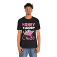 thumbnail image 3 of Wedding Gift Unisex Just Married Couples Honeymoon Cruise Cotton Shirt, 3 of 12