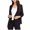 Black, variant on Vedolay Womens Tops Casual Suit Jackets for Women Casual Long Sleeve Open Front Lapel Collar Work Office Blazer Jacket,Navy S