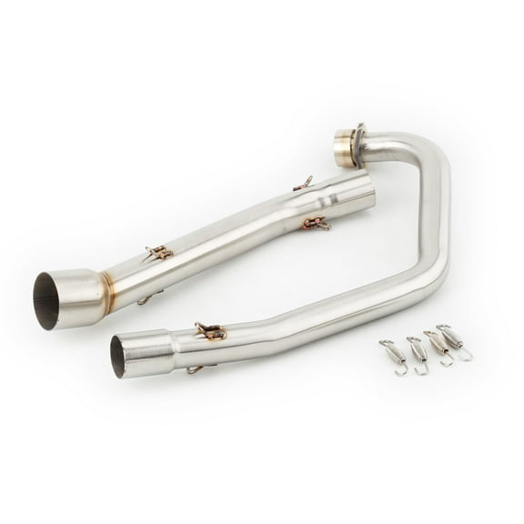 For Keeway RKS 125 2012 to 2015 2016 2017 RKS125 Sport Escape Mid Link Pipe Slip-on Motorcycle Exhaust Muffler Header Link Pipe