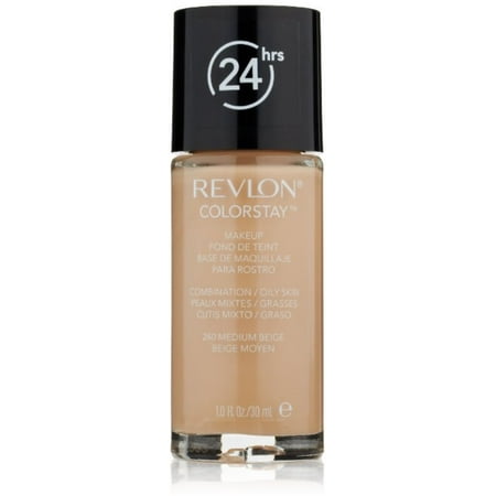 Revlon Colorstay for Combo/Oily Skin Makeup, Medium Beige [240] 1 (Best Foundation For Combo Skin)