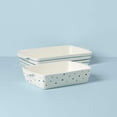 thumbnail image 2 of Lenox Blue Bay Dinnerware Rectangular Baker 2-Piece Set, 2 of 2