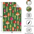 thumbnail image 3 of Dreamtimes Mushroom Kitchen Dish Towel 1 Pack, Soft Absorbent Dishcloths Reusable Hand Towel Washable Tea Towels for Home Kitchen Bar Table Decor, 28 x 18 Inch, 3 of 7