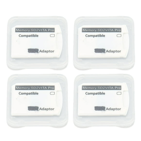 Game Card Adapter, 4Pcs Portable Compact Memory Card Adapter For Memory Card For Game Card