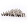 thumbnail image 2 of 100 PCS DIY nails / rivets ball PUNK clothing customization Silver 7x15mm, 2 of 5