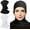 White, Black, variant on Miaocao Hijab Cap for Women Adjustable Muslim Stretchy Turban Full Cover Shawl Cap Full Neck Coverage Small and medium