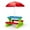 Red & Blue & Green, variant on Ktaxon Outdoor Portable Kids Picnic Table with Umbrella, PP Children Bench Set, Easy Store Child Seating Set for Indoor Outdoor, Red & Blue & Green