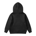 thumbnail image 6 of Ccpelsie Boys' Letter Graphic Print Cute Hoodies Long Sleeve Pullover Hoodie Sweatshirt(Black,5-6 Years), 6 of 6