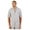 White - brightwhite, variant on Nautica Mens Woven Plaid Button Down Pajama Shirt, White, Large