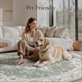 thumbnail image 6 of KUETH 9x12 Vintage Area Rugs Machine Washable Rugs for Living Room, Non Slip Flat Pile Rug with Rubber Backing, Boho Rug for Entryway Bedroom Dining Room Home Office, 6 of 9