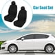 thumbnail image 2 of Delantero Asiento Cubierta Kit Tela Tela Asiento Almohadilla para Coche Auto Camión Negro, 2 of 6