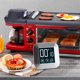 thumbnail image 3 of Cocina LCD Retroiluminación Digital Temporizador Digital Temporismo Control Toque Gran Pantalla Apariencia Alarma 99 minutos 59 segundos Home Supplies Inevent HA011333-00B, 3 of 7
