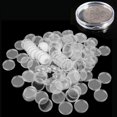 thumbnail image 2 of lionlar 100 Pcs Capsules de Rangement Commémoratives en Plastique Protection 26mm, 2 of 9