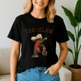 thumbnail image 2 of Yee Claw Yee Haw Crab Shirt, Cowboy Crawfish Meme Shirt, Funny Crawfish Tee, Summer Tee, 2 of 5