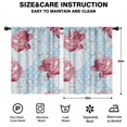 thumbnail image 2 of Blackout Kids Curtains,Pioneer Flower Floral Print Pattern Childrens Insulated Curtains Set Of 2,Bedroom Essentials,Toddler Room Decor 42"x54", 2 of 5
