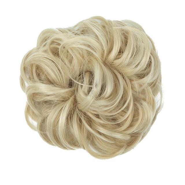 Queue de Cheval d'Extension de Cheveux avec Bande Élastique en Caoutchouc, Extensions Updo, Postiche, Extensions de Queue de Cheval Synthétiques, Chouchous pour Femmes
