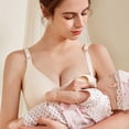 thumbnail image 2 of Maternity Pregnancy Seamless Breastfeding Bras No Underwire, 2 of 6