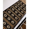 thumbnail image 3 of Western Stars Brown Stair Treads for Wooden Steps Indoor Runner Rug Carpet, Farmhouse Country Vintage Wood Grain 10 Pieces Peel and Stick Staircase Step Treads Covers Washable Throw Door Mats, 30"x8", 3 of 5
