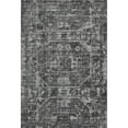 thumbnail image 2 of Addison Rugs Mayfield Washable Traditional Tribal Medallion Black Rectangle Rug, 10' x 14', 2 of 6
