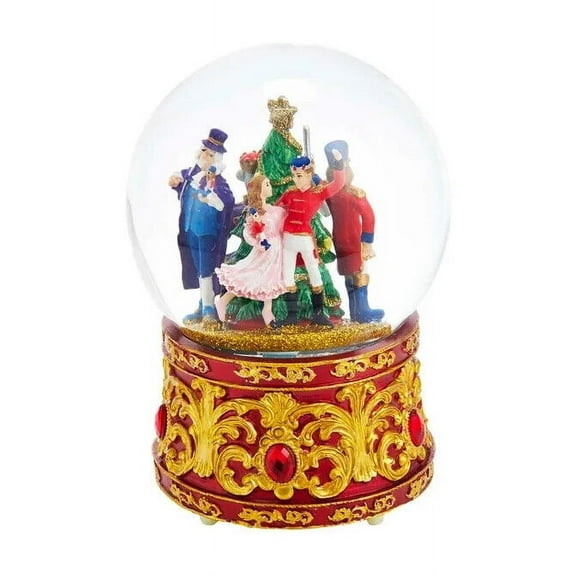 Kurt Adler 120MM Musical Lighted Nutcracker Water Globe