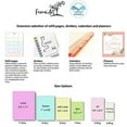 thumbnail image 6 of Undated Monthly Calendar Refills for 7 Disc Planners (Flora), 6 of 7