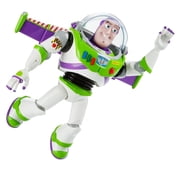 Disney Store Official Buzz Lightyear Interactive Talking Action Figure from Toy Story, Features 10+ English Phrases, Interacts with Other Figures and Toys