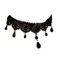 thumbnail image 1 of Ras-de-cou en Dentelle Mode Vintage Ajustable Grand Gothique Collier en Dentelle Ras-de-Cou Tatouage, 1 of 10