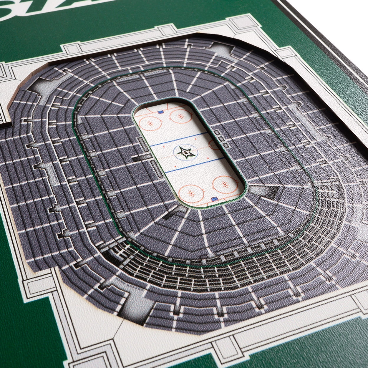 YouTheFan NHL Dallas Stars 8x32 Stadium View Banner