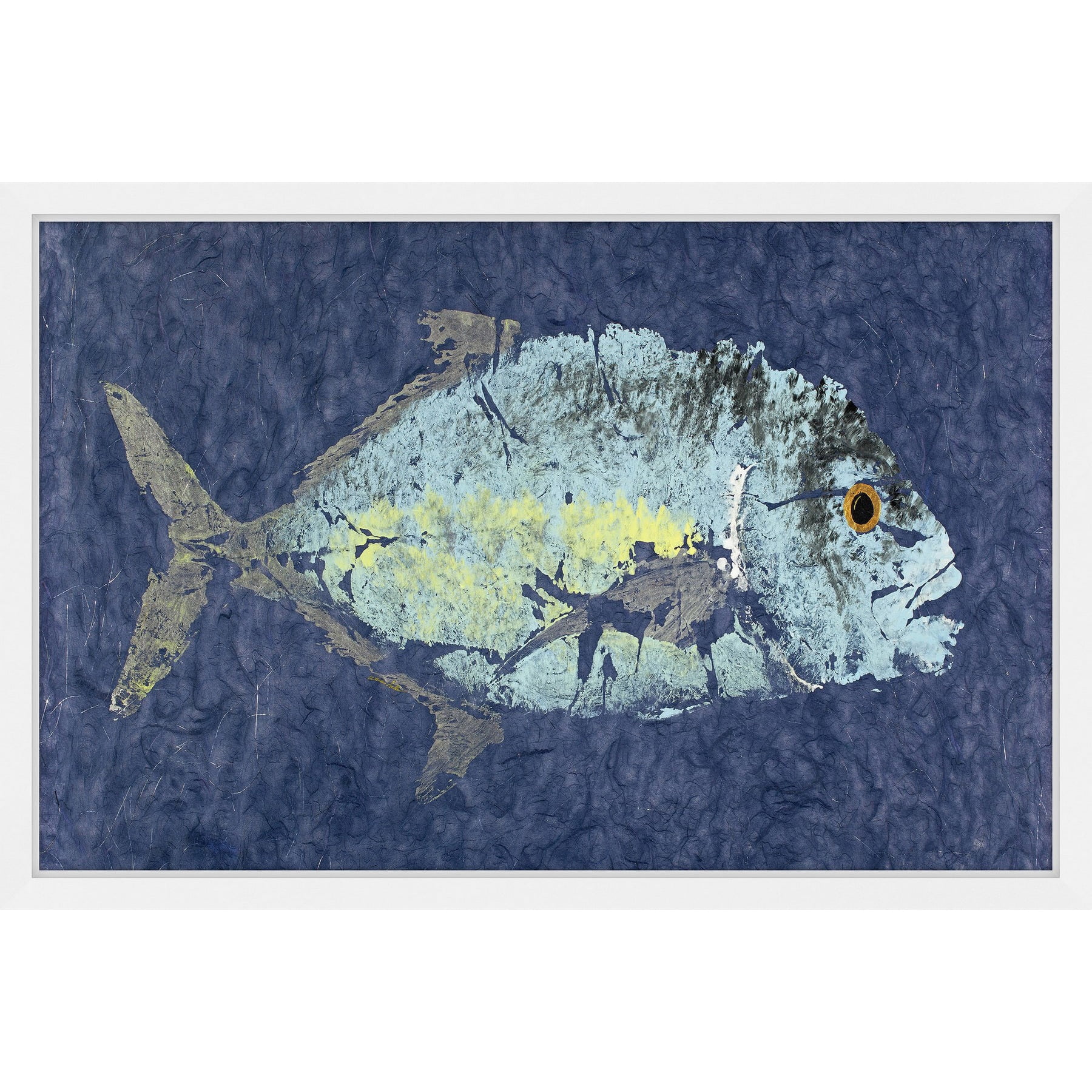 "Trevally" by Warren Sellers Framed Painting Print