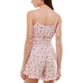 thumbnail image 2 of Trixxi Womens Juniors Printed Smocked Romper, 2 of 2