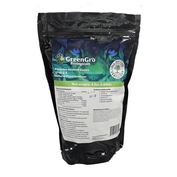 Seabird Guano - 4 lb Bag by GreenGro