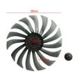 Fan Blade Replacement 14 Inch Floor Fan Blade Silent Fan Blade 15Blade