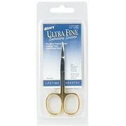 Ultra Fine Embroidery Scissors, Gold Plated, 3-1/2"
