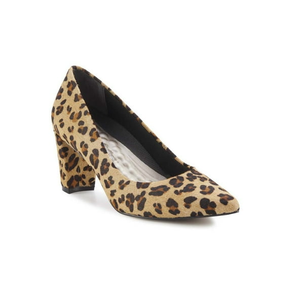 Walking Cradles Wc Samantha Women Pump Shoe In Leopard Calf Hair
