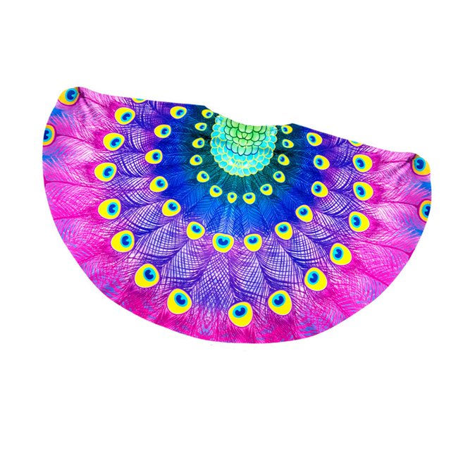 Capa de cosplay de pavo real para niños, diseño clásico, cinturón elástico cómodo, disfraz de escenario Multicolor púrpura