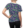 thumbnail image 5 of Mardi Gras Camo T-shirt for Women - Camo Color Code 0107, 5 of 6