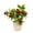 Red, variant on Tuscom Artificial Fruit Bonsai 8.9 Inch Small Potted Fake Plant, Orange Fruit Tree Faux Flower Arrangement for Home Desk Office Decor