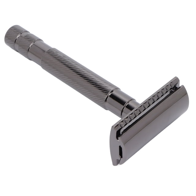 Maquinilla de Afeitar de Seguridad ANGGREK Estilo Vintage para Hombres Doble Filo