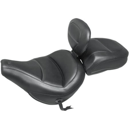 - Mustang 79330 Max Profile Solo Touring Solo Seat with Removable Backrest - Original Style