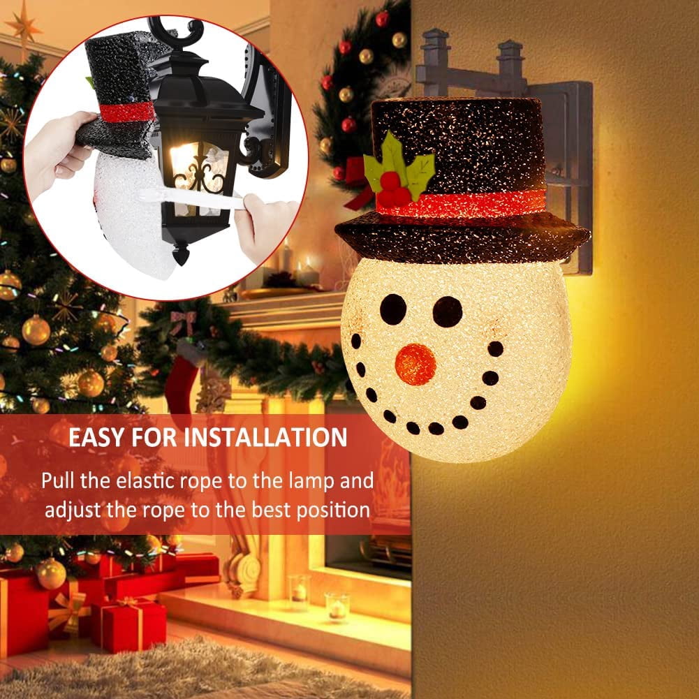 Porch Lght Covers, Outdoor Chrstmas Decoratons...