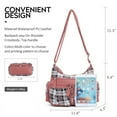 thumbnail image 2 of Angel Kiss Women's Crossbody Bag Multi Pocket Bag and Adjustable Shoulder Strap Soft Bag, 2 of 5