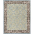 thumbnail image 2 of SAFAVIEH Suzani Nina Floral Bordered Area Rug, Chocolate/Yellow, 8' x 10', 2 of 7