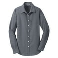 thumbnail image 5 of Womens SuperPro Oxford Cotton/Polyester Shirt Black X-Small, 5 of 6