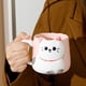 thumbnail image 4 of Taza de cerámica Gatito con relieve HappyWare 500ml rosa, 4 of 4