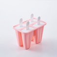 thumbnail image 1 of Molde para paletas, moldes para paletas, 4 piezas de moldes para paletas de silicona, molde para paletas sin BPA, reutilizable de fácil liberación, para hacer paletas (rosa)-rosa-4-molde Sincero Electrónica, 1 of 4