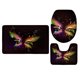 thumbnail image 1 of Juego de 3 Alfombrillas de Baño Macarena 12 Patrones de Mariposas, 1 of 6